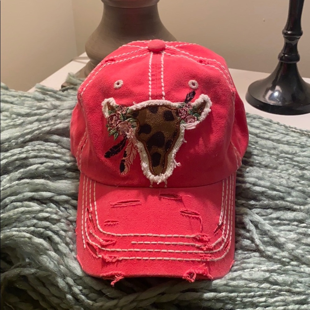 Distressed cap